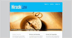 Desktop Screenshot of hirschilaw.com